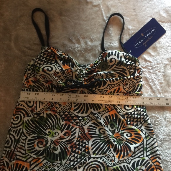 Ocean Dream Signature Underwire Tankini Top - Picture 3 of 13